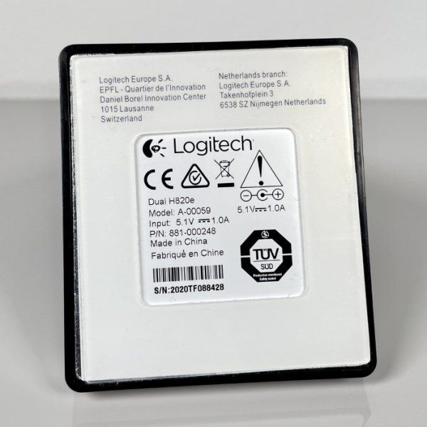 Logitech H820e dual Basis- Lade- Station 881-000248 Ersatzteil
